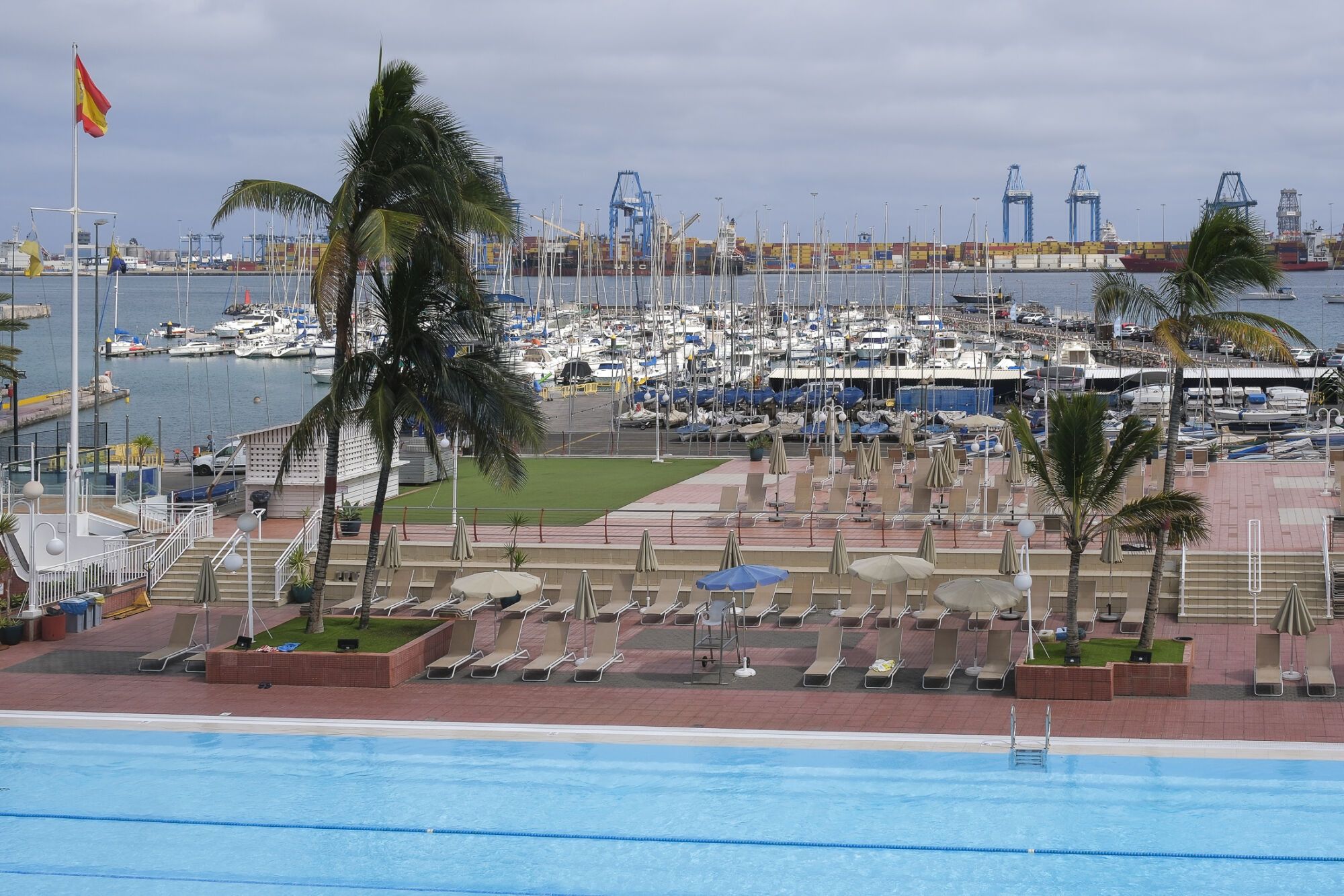 Vistas del Real Club Náutico de Gran Canaria