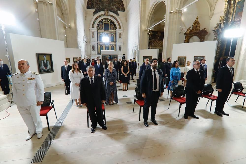 Acto institucional por el Día de la Región de Murcia en la iglesia de San Esteban