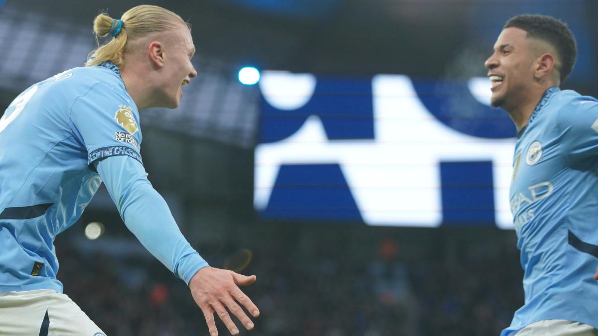 Haaland y Savinho, ante el West Ham