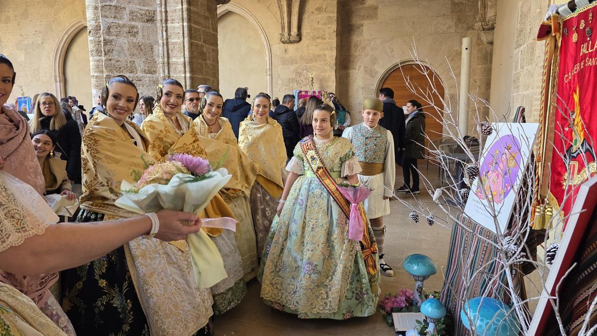 Las comisiones del Carmen reciben a Carmen (y la corte)