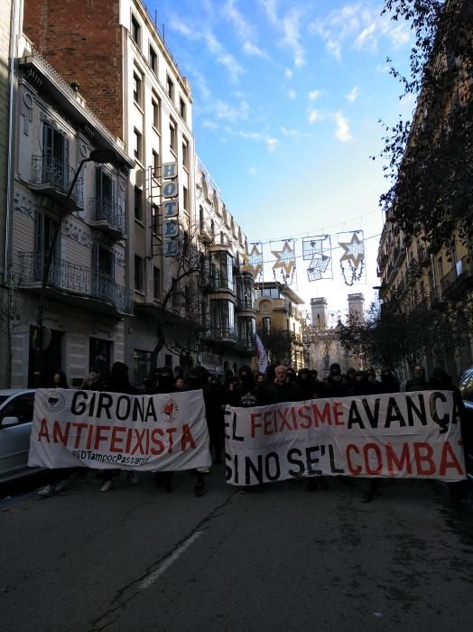 Incidents a Girona en el Dia de la Constitució