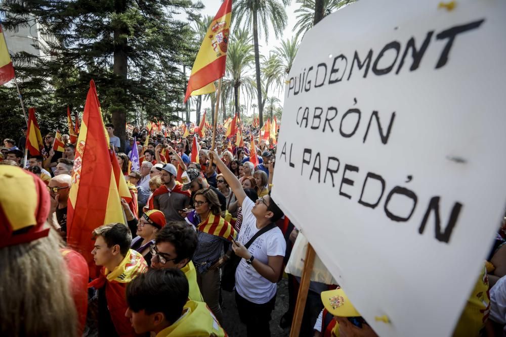 Accidentada manifestación por la