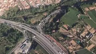 Tallada la C-55 per un accident entre Sant Joan de Vilatorrada i Manresa