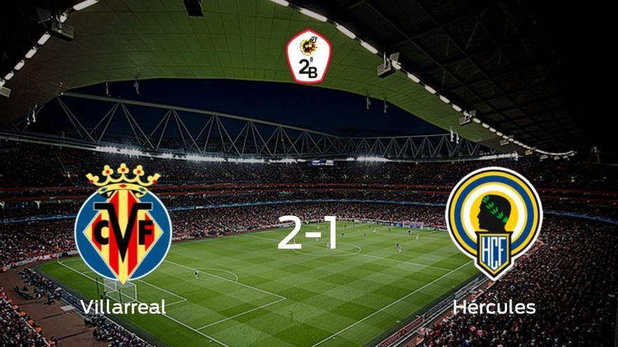 Los tres puntos se quedan en casa: Villarreal B 2-1 Hércules