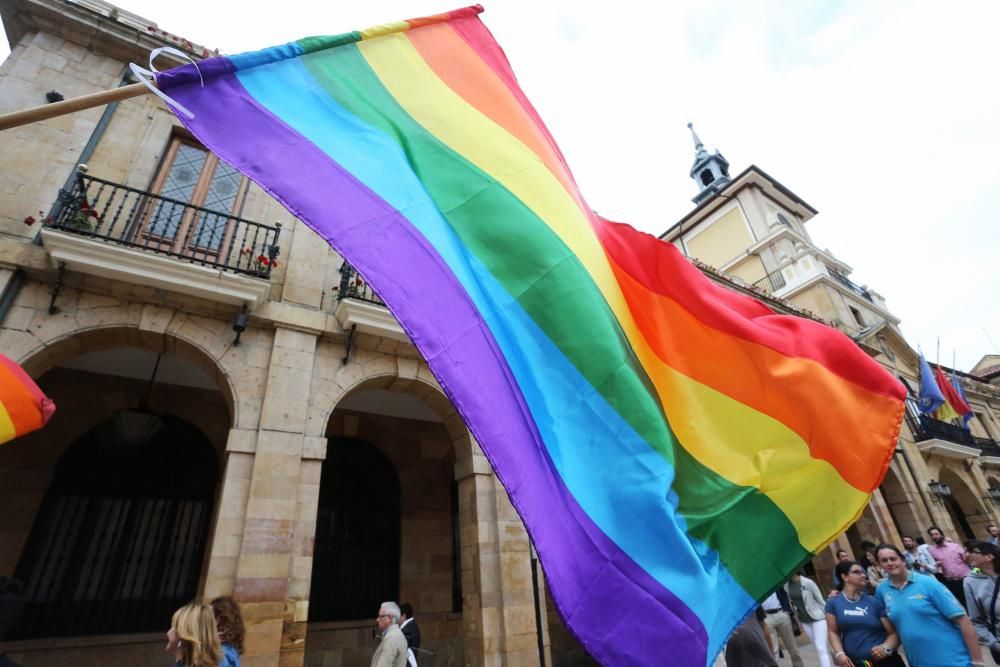 Celebración del Día del Orgullo LGTB en Oviedo