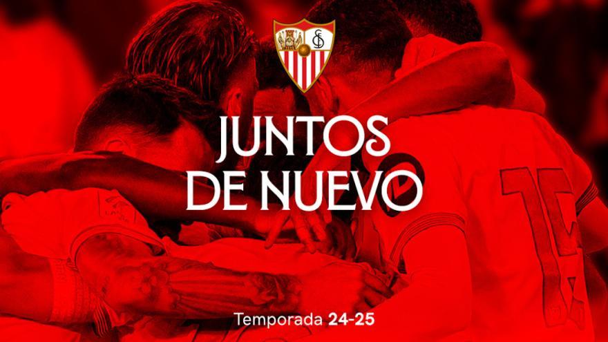 El Sevilla FC presenta la campaña de abonados y congela los precios