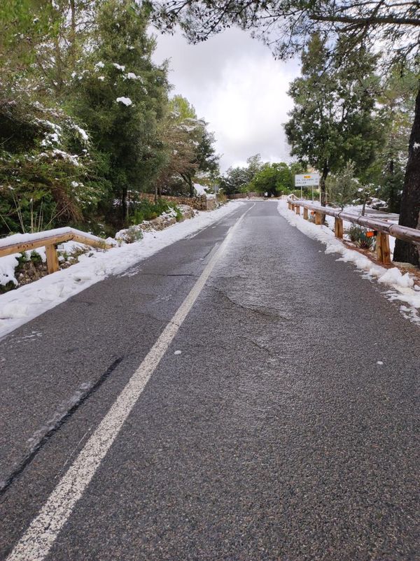 Las fotos de la nieve en Mallorca de nuestros lectores