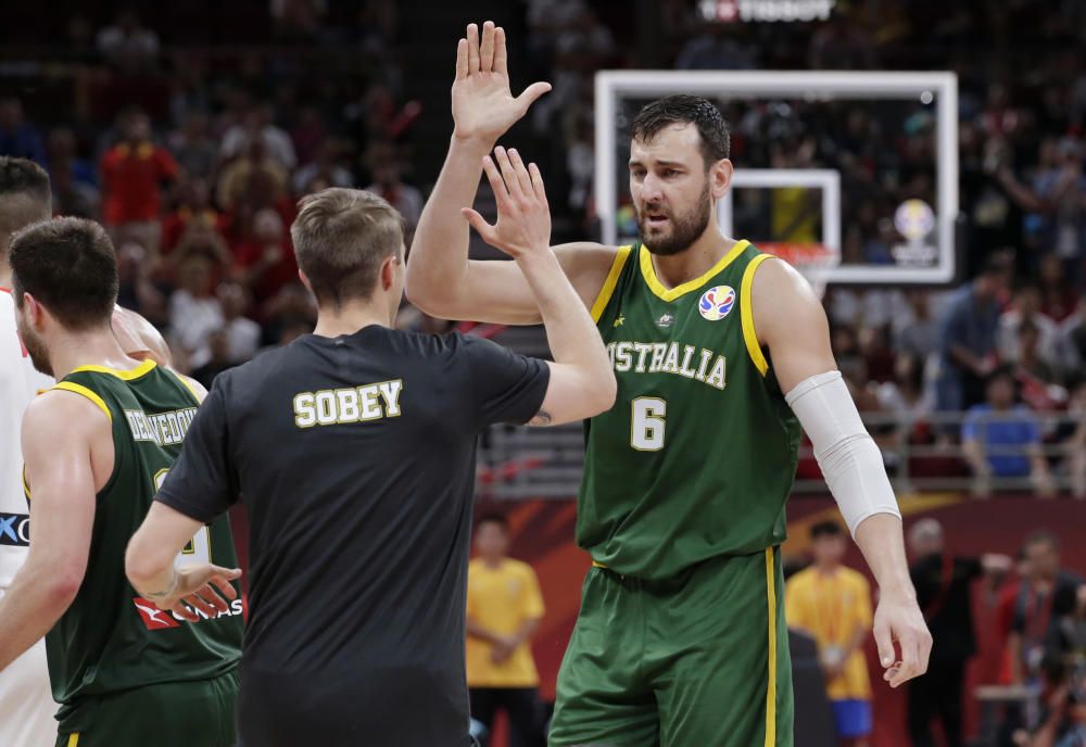 Mundial de baloncesto: España-Australia