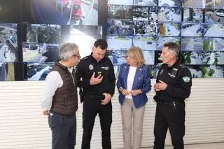 Proyecto piloto de la Policía de Marbella de 'bodycams' que envía imágenes en tiempo real al Cecop