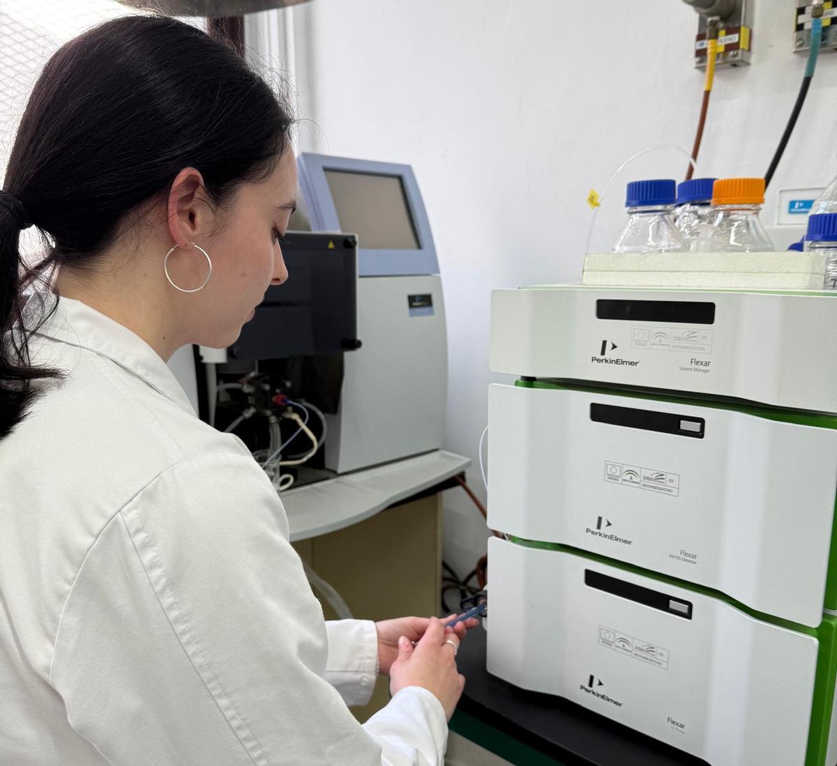 Alumna del ciclo formativo de Química.