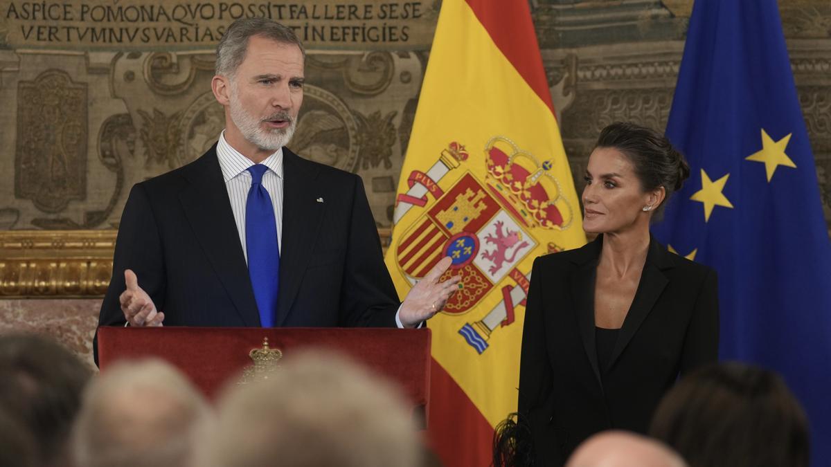Los reyes reciben en Madrid a los participantes en la 68ª Asamblea Parlamentaria de la OTAN.