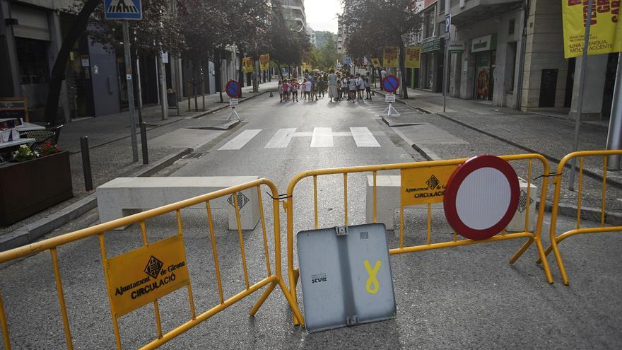 Diumenge quedarà eliminat el tall de trànsit al carrer la Salle de Girona