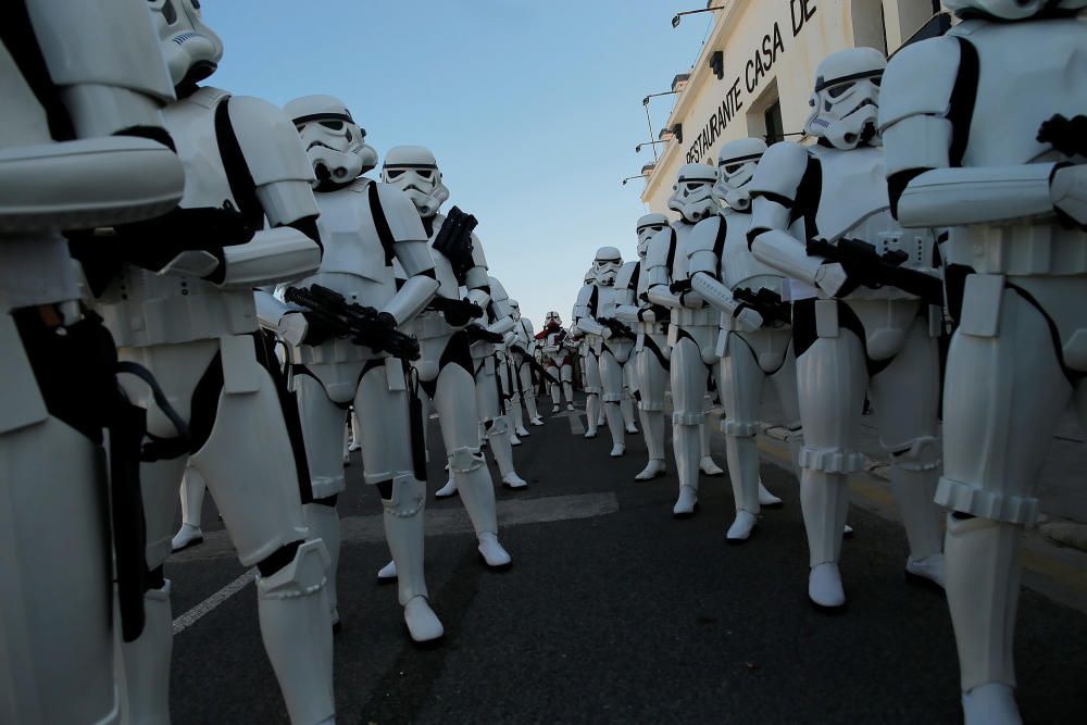 Tercer desfile de la Legión 501 por Málaga