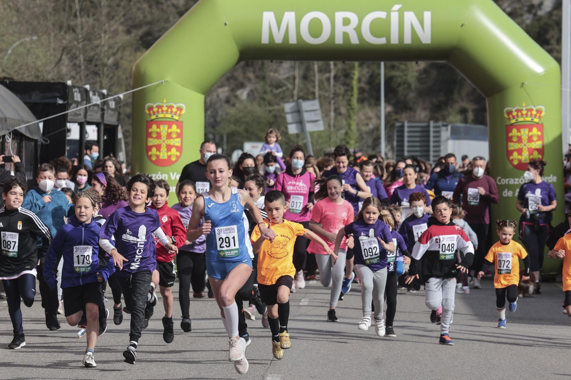 Carrera de la mujer de Morcín. En beneficio de la Fundación Sandra Ibarra