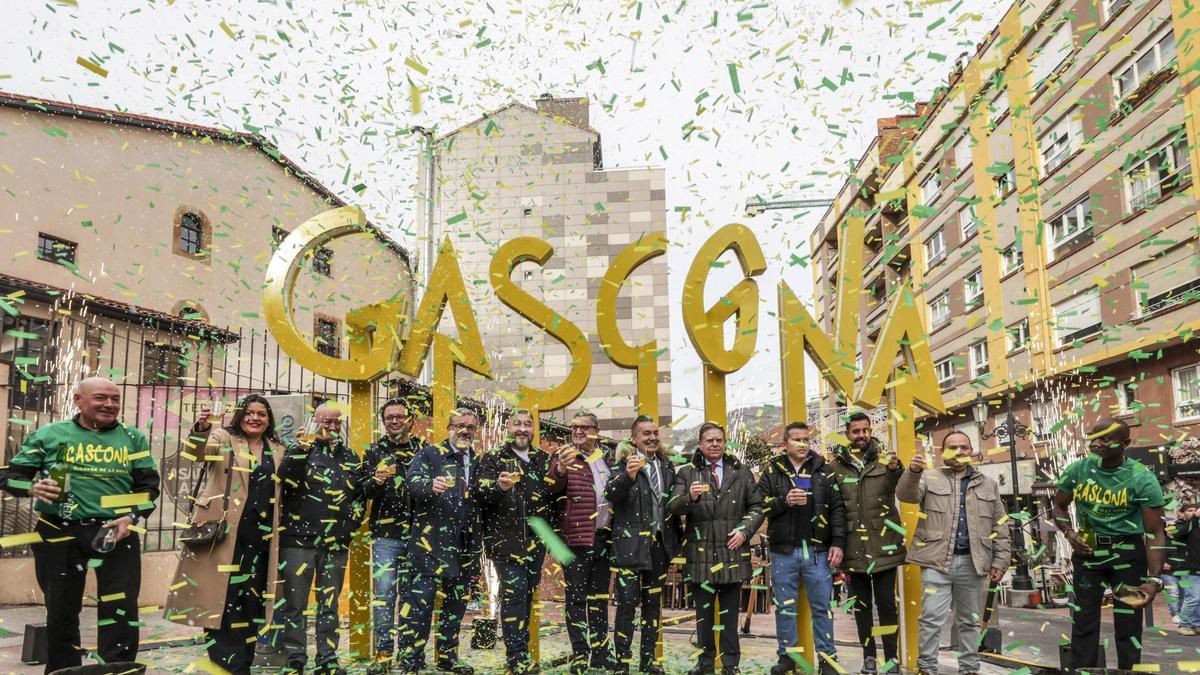 En imágenes: las 'letronas' ya dan la bienvenida a Gascona