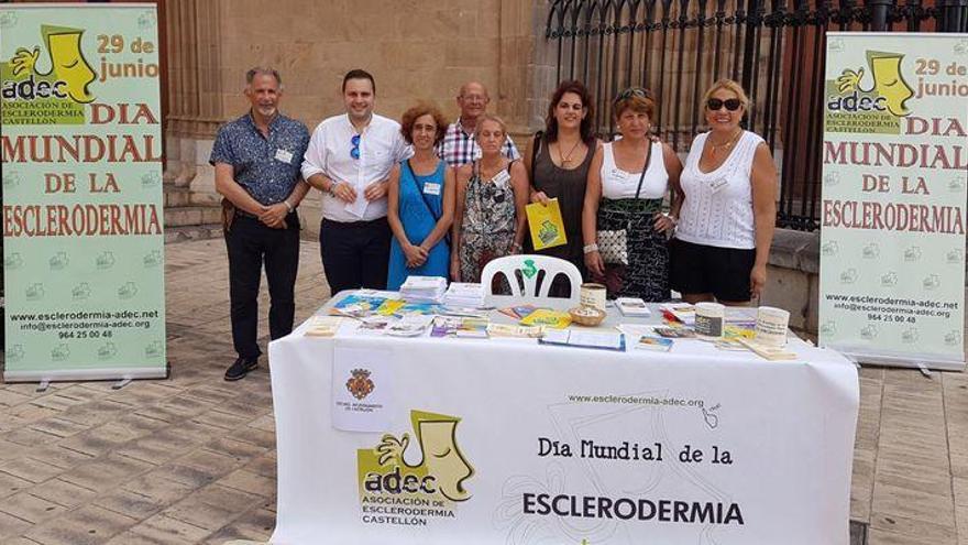 La ADEC de Castellón celebra el Día Mundial Contra la Esclerodermia