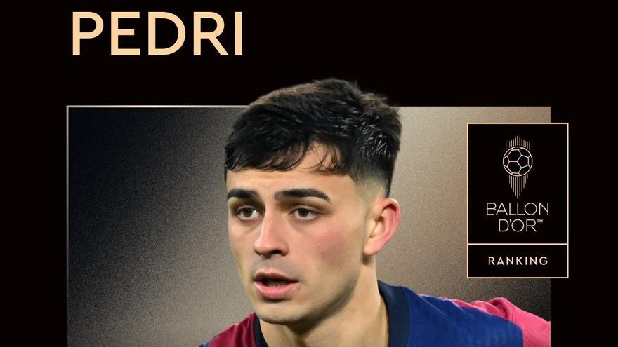 ¡Pedri fuera del Top 10 del Balón de Oro! Así lo anunció la cuenta oficial