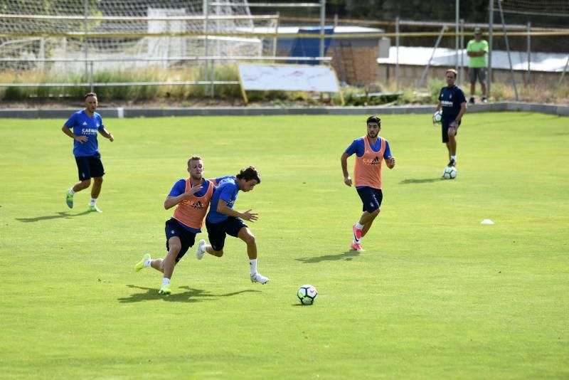 Primer entrenamiento del Real Zaragoza