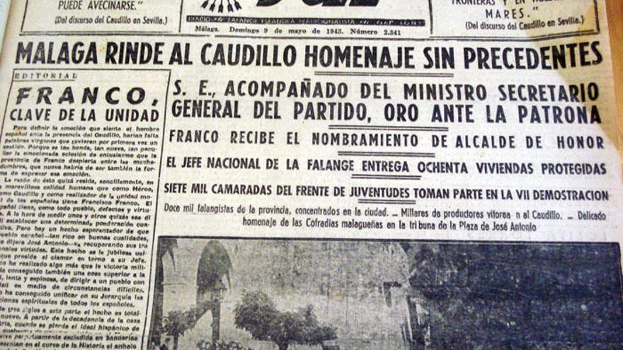 Portada de mayo de 1948, cuando Franco fue nombrado alcalde honorario de la ciudad.