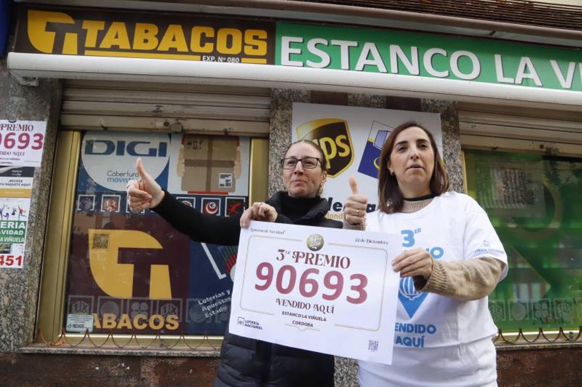 El tercer premio del Sorteo Extraordinario de Navidad, en imágenes