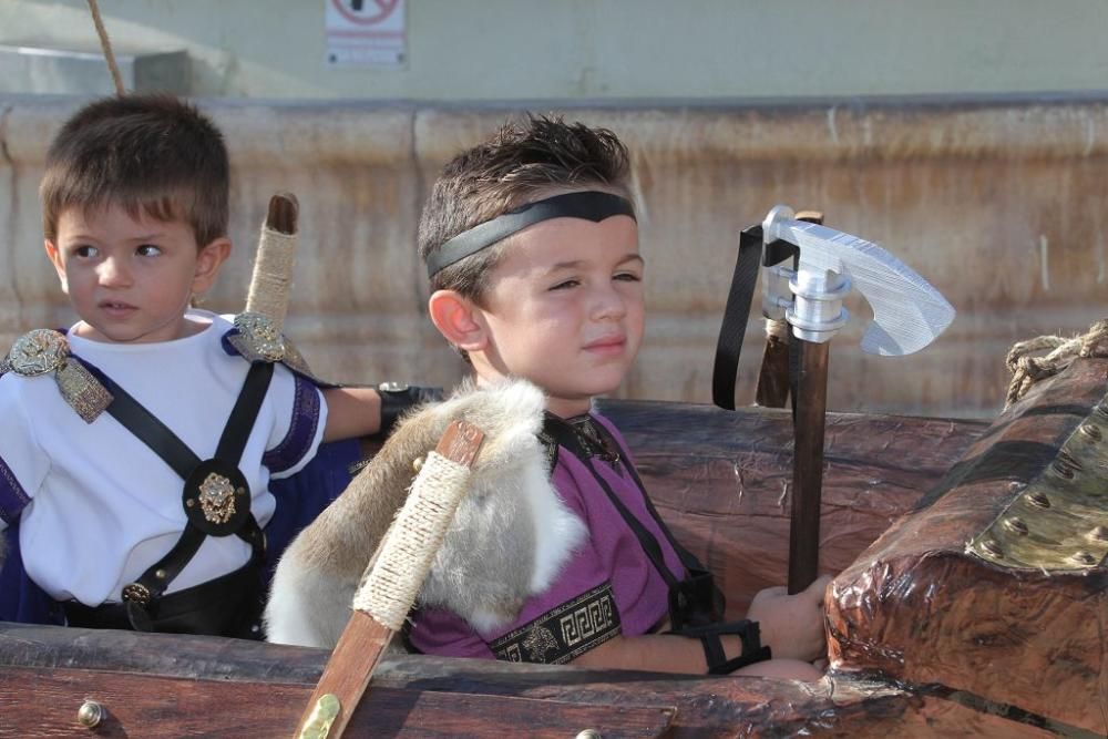 Carthagineses y Romanos: desfile infantil