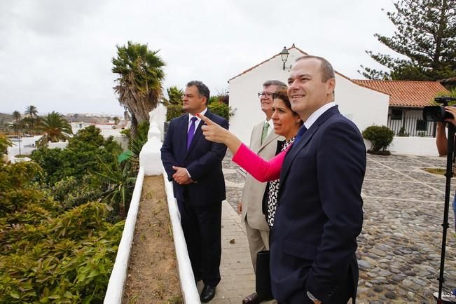 Reunión de los alcaldes de las cuatro grandes ciudades de Canarias