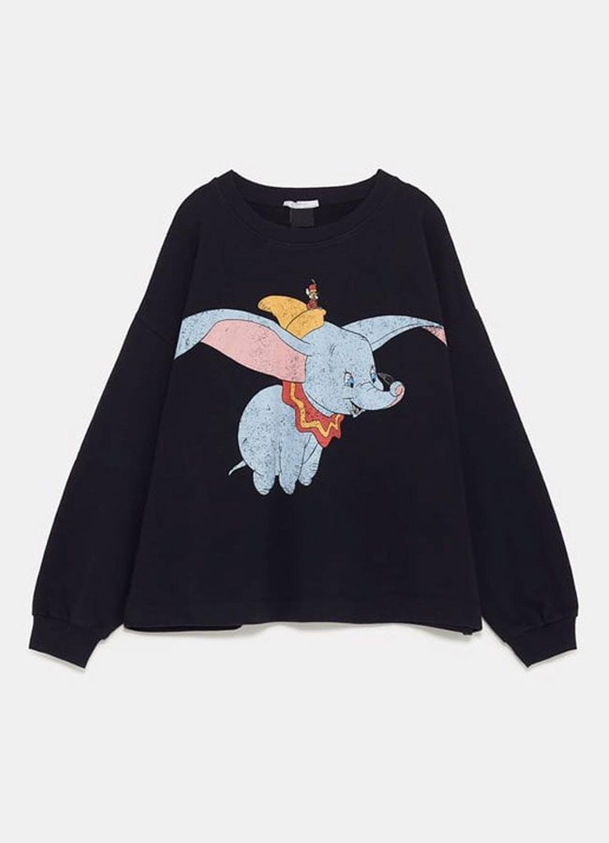 Sudadera Dumbo de Zara