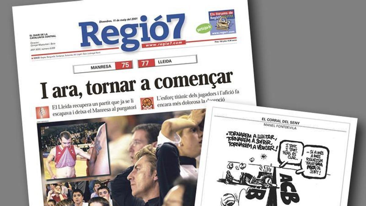 Portada de l'11 de maig del 2001