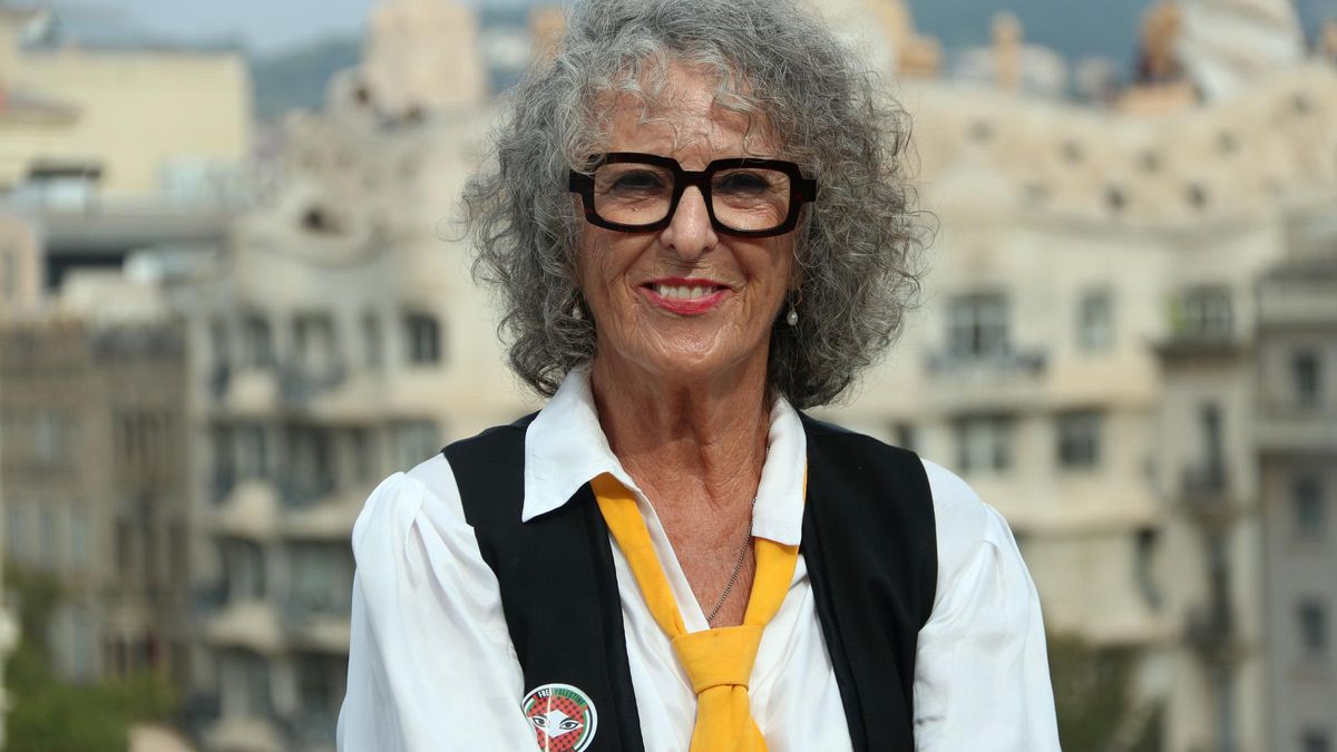 Lola López Mondéjar, en Barcelona, este lunes
