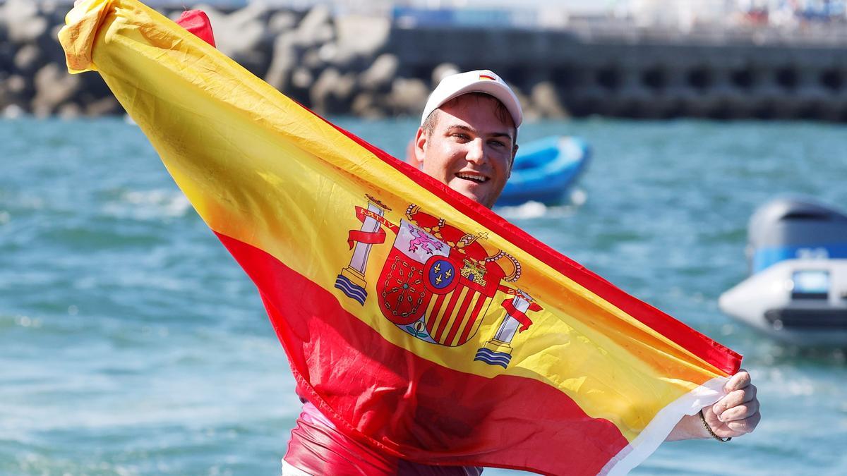 Joan Cardona, medalla de bronce en la clase Finn