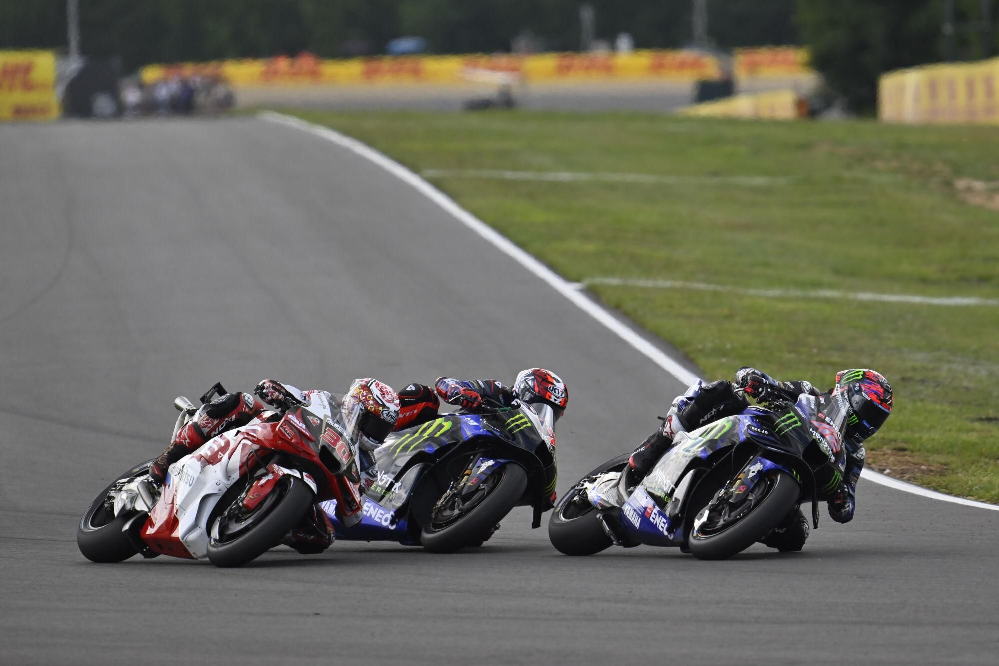 
El Gran Premio de República Checa de MotoGP.