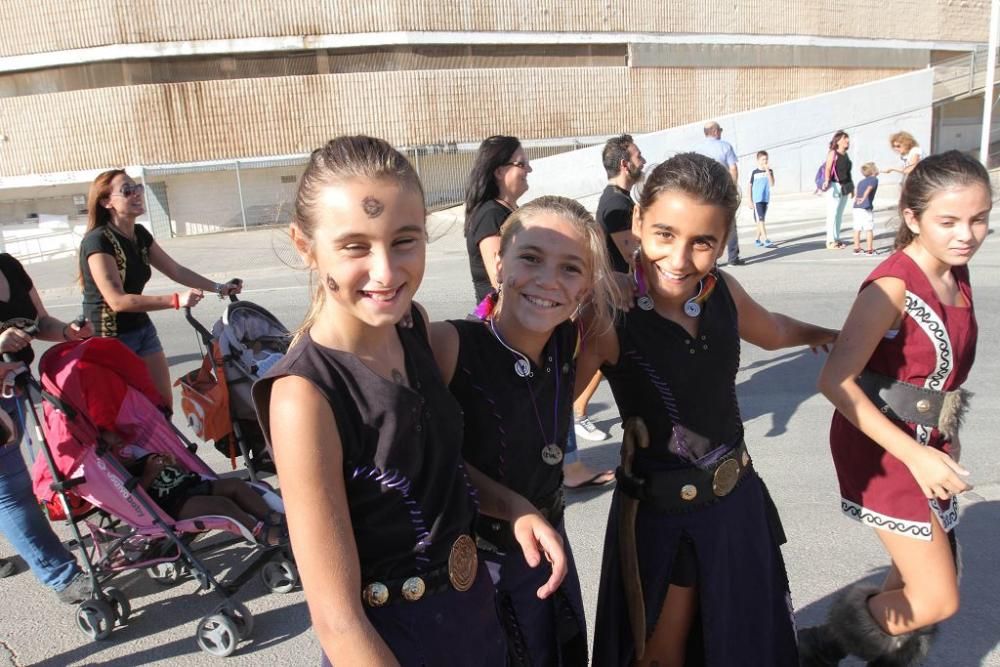 Carthagineses y Romanos: desfile infantil