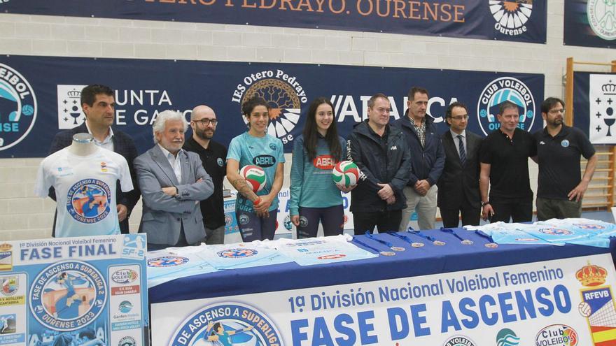 La presentación de la fase se celebró sobre la pista que la albergará, O Pompeo. |  // IÑAKI OSORIO