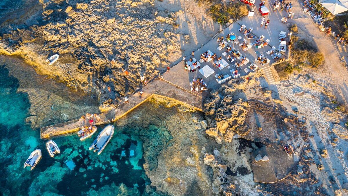 Restaurante ChezzGerdi, un paraíso en Formentera.