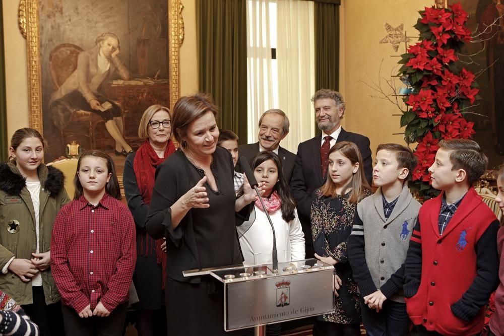 Brindis navideño de los alcaldes asturianos