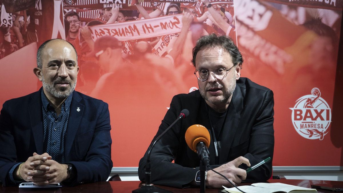 L'alcalde Marc Aloy i el president Josep Maria Herms
