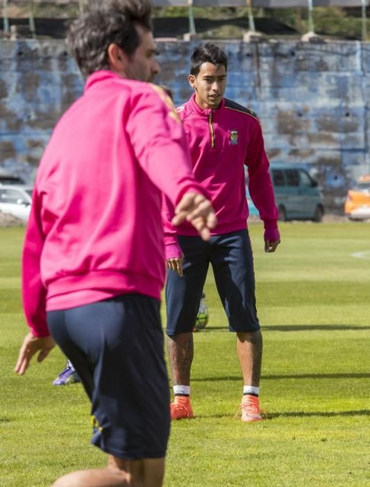 Entrenamiento de la UD Las Palmas