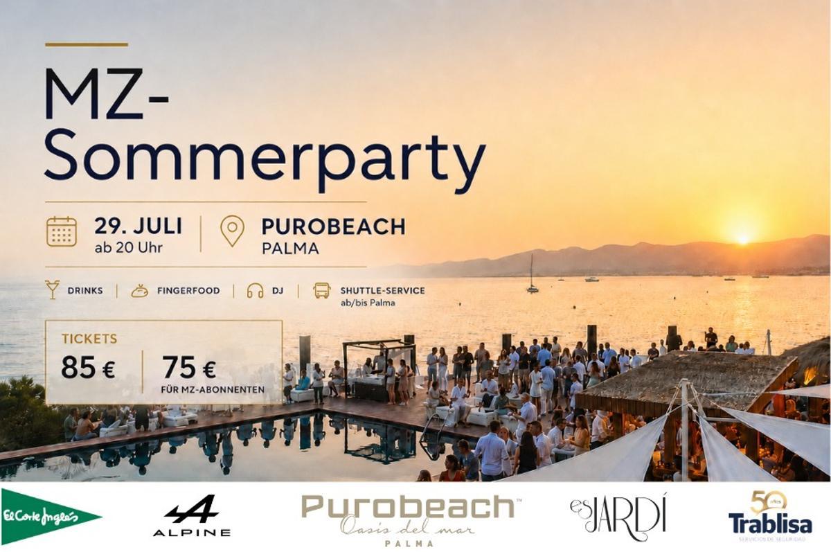 MZ-Sommerfest im Puro Beach