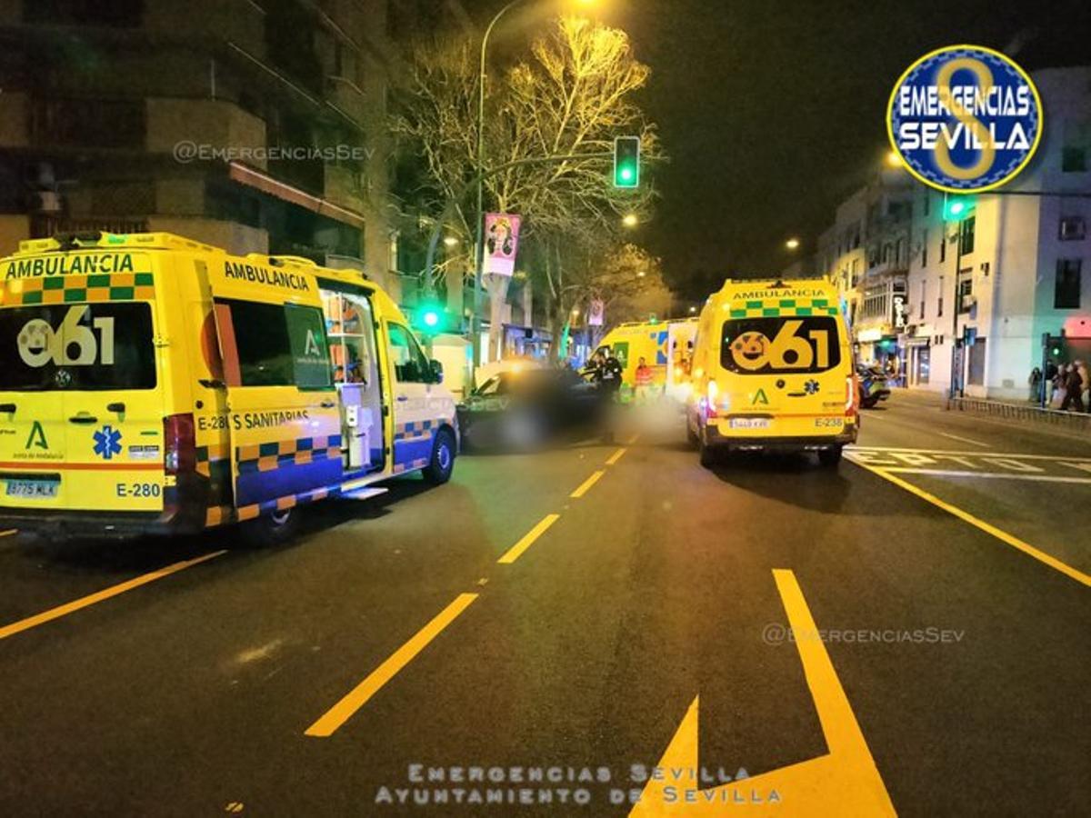 El siniestro tuvo lugar en la avenida María Auxiliadora