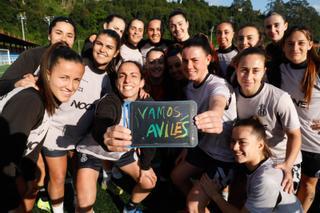 Las chicas creen en el ascenso del Real Avilés: "Se lo merecen"