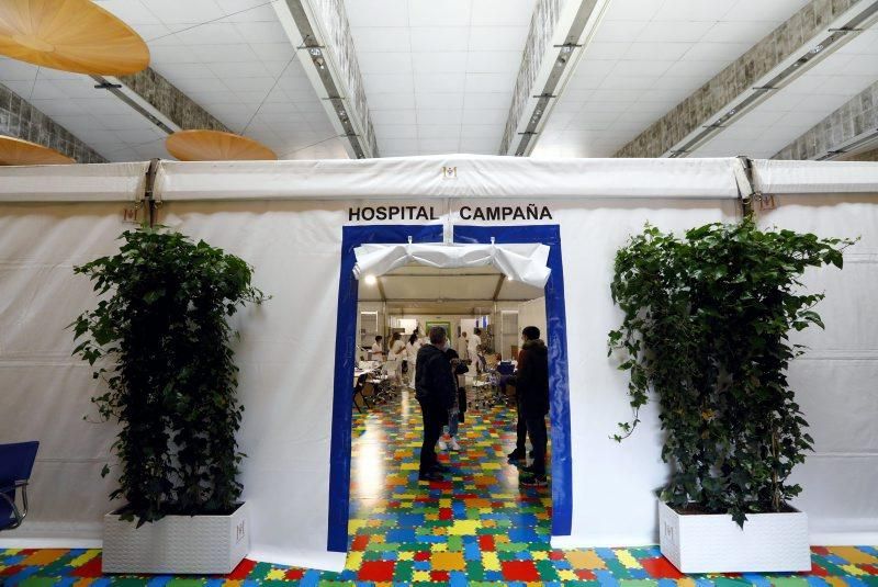 Hospital de campaña de la Multiusos