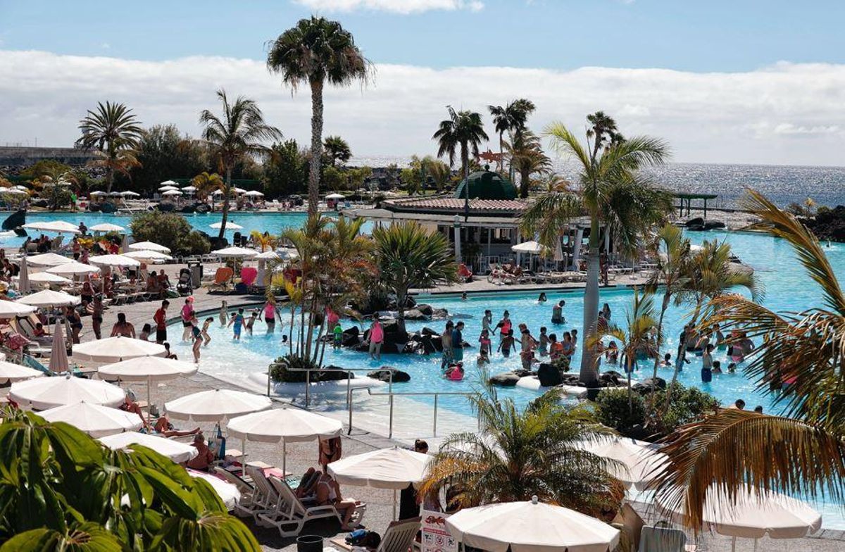 Imagen de las instalaciones del Parque Marítimo César Manrique, en la capital tinerfeña.