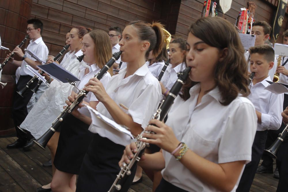 LA VALL D'ALBAIDA // ONTINYENT, ENTRADA DE BANDAS DE MUSICA EN LAS FIESTAS DE "MOROS I CRISTIANS". 23/08/2018