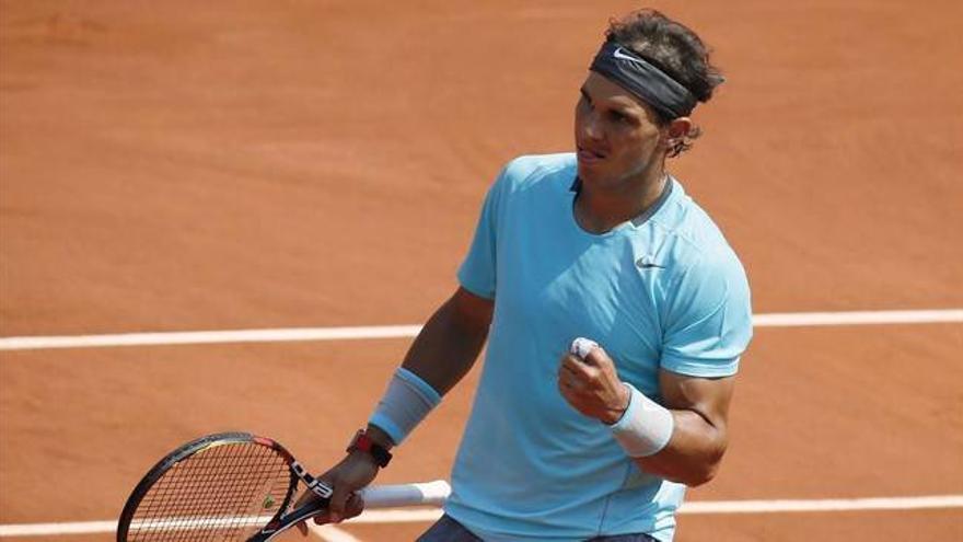 Nadal impone un ritmo de récord para entrar en octavos