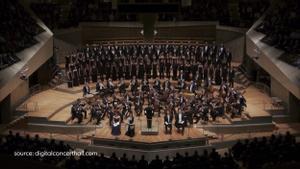 Concierto en Berlín del Orfeó Català.