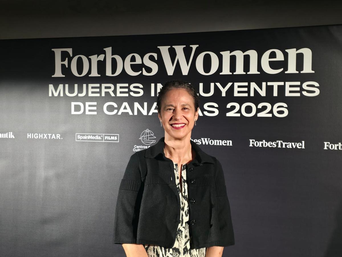 Elba Bueno en la presentación de las lista de mujeres influyentes