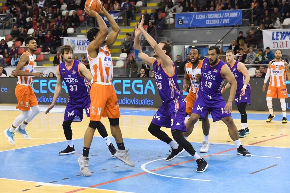 El Leyma le gana 82-76 al Palencia