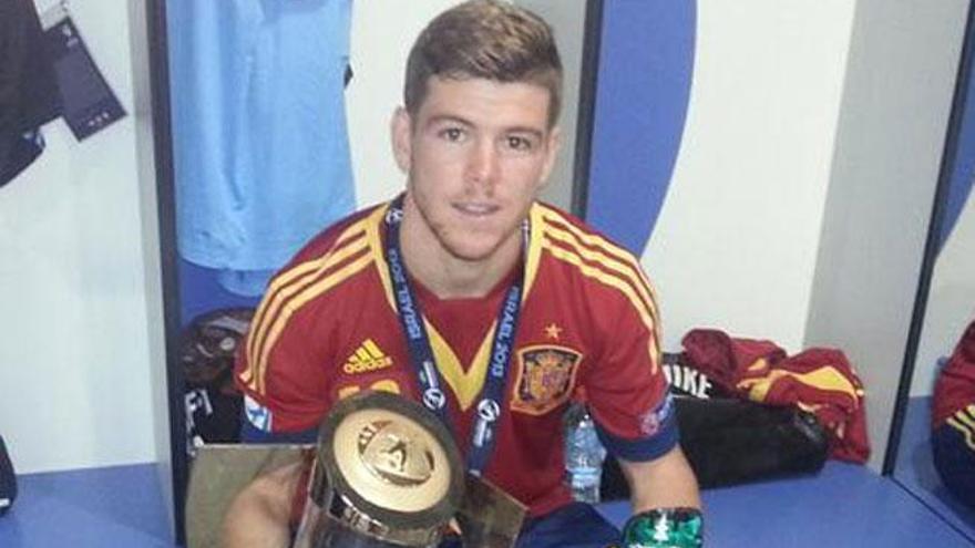 El jugador español, Alberto Moreno.