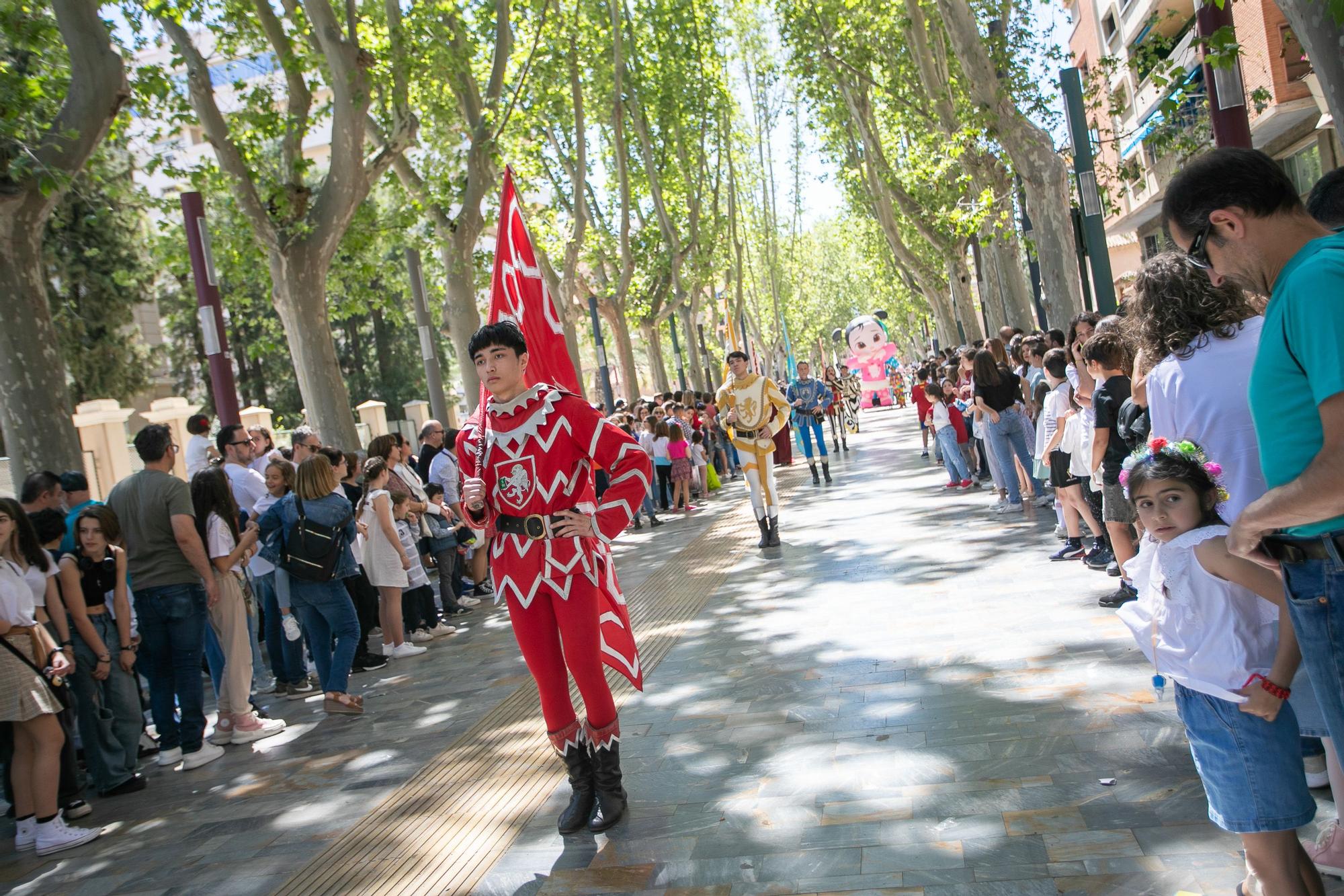 Entierro de la Sardina: ambiente en las calles de Murcia y desfiles de la mañana