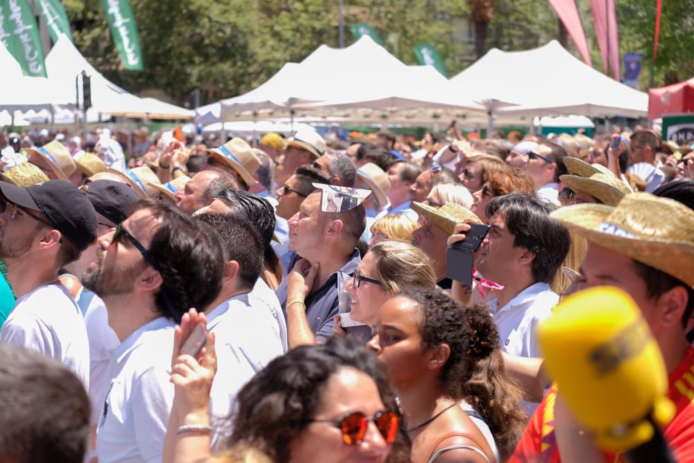 Hogueras 2018: Mascletá del jueves 21 de junio